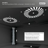 Digitus Custodia da parete, SOHO, non montata - 540x400 mm (LxP), IT armadio Nero