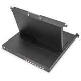 Digitus DS-72221-6GE, Switch KVM Nero