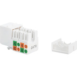 Digitus Modulo Keystone CAT 5e, Classe D non schermato, Modulo di Keystone bianco