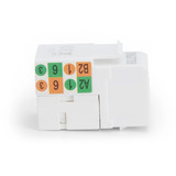 Digitus Modulo Keystone CAT 5e, Classe D non schermato, Modulo di Keystone bianco