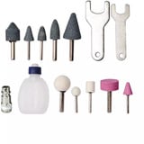 EINHELL Levigatrice a barra ad aria compressa TC-PP 220, Smerigliatrice rosso/Nero