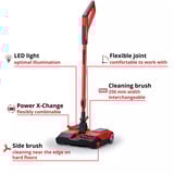 EINHELL Scopa a batteria Power X-Change TE-FS 18 Li-Solo, 18 Volt, Aspirapolvere verticale rosso/Nero