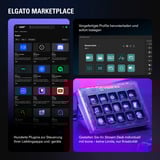 Elgato Stream Deck MK.2 Nero 15 pulsanti, Keypad Nero, Nero, 15 pulsanti, Windows 10 x64, Mac OS X 10.13 High Sierra, Mac OS X 10.14 Mojave, Mac OS X 10.15 Catalina, Mac OS X 10.15.3..., 118 mm, 84 mm