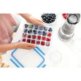 Emsa CLIP & CLOSE Rettangolare Scatola 3,7 L Blu, Trasparente 1 pz, Casella trasparente/Blu, Scatola, Rettangolare, 3,7 L, Blu, Trasparente, Polipropilene (PP), Elastomero Termoplastico (TPE), Germania