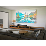 Epson EH-LS800B Proiettore a raggio ultra corto 4000 ANSI lumen 3LCD 4K+ (5120x3200) Nero, Proiettore laser Nero, 4000 ANSI lumen, 3LCD, 4K+ (5120x3200), 2500000:1, 16:9, 2032 - 3810 mm (80 - 150")