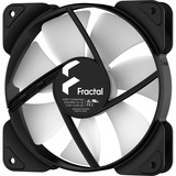 Fractal Design Aspect 12 RGB PWM Case per computer Ventilatore 12 cm Nero 1 pz Nero/Bianco, Ventilatore, 12 cm, 2000 Giri/min, 33,2 dB, 56 pdc/min, 95,1 m³/h