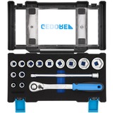 GEDORE Set di chiavi a bussola 1/2", DMU-20, 15 pezzi, chiave combinata   