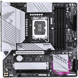 GIGABYTE B760M AORUS ELITE WIFI6E GEN5, Scheda madre bianco