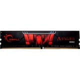 G.Skill Aegis F4-2666C19D-32GIS memoria 32 GB 2 x 16 GB DDR4 2666 MHz Nero/Rosso, 32 GB, 2 x 16 GB, DDR4, 2666 MHz, 288-pin DIMM