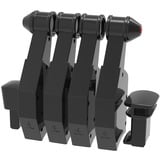 Honeycomb Aeronautical Throttle Pack für Airbus A319 - A380, Leve di Spinta Nero