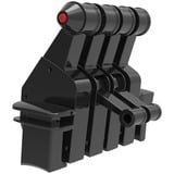 Honeycomb Aeronautical Throttle Pack für Airbus A319 - A380, Leve di Spinta Nero