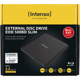 Intenso EOD 500BD Slim, Masterizzatore Blu-ray Nero