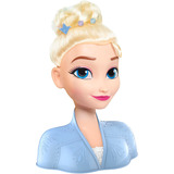 Just Play Disney Frozen 2 Base Testa per Acconciature Elsa, Testina per trucco/acconciature 