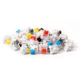 Keychron G5, Interruttore a pulsante argento/trasparente