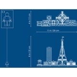 LEGO Architecture Parigi, Giochi di costruzione Set da costruzione, 23 anno/i, 649 pz, 570 g