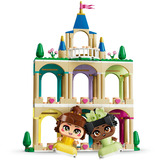 LEGO Disney Princess Le Mini Principesse Belle e Tiana con il loro castello, Giochi di costruzione 