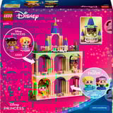 LEGO Disney Princess Le Mini Principesse Belle e Tiana con il loro castello, Giochi di costruzione 