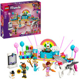 LEGO Friends 42661 Party in Costume con Unicorno e Fatina, Gioco Creativo 6+ Anni con Accessori, 4 Mini Bamboline e 2 Animali, Giochi di costruzione Gioco Creativo 6+ Anni con Accessori, 4 Mini Bamboline e 2 Animali, Set da costruzione, 6 anno/i, Plastica, 261 pz, 355 g