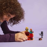 LEGO Minecraft 21266 Battaglia sul Ponte del Nether, Gioco d'Avventura Bambini 6+ con Funzioni e 4 Personaggi dal Videogioco, Giochi di costruzione Gioco d'Avventura Bambini 6+ con Funzioni e 4 Personaggi dal Videogioco, Set da costruzione, 6 anno/i, Plastica, 99 pz, 123 g