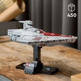 LEGO Star Wars 75404 Nave d'Assalto Classe Acclamator, Astronave da Collezione con Supporto, Regalo per Adulti, Uomo e Donna, Giochi di costruzione Astronave da Collezione con Supporto, Regalo per Adulti, Uomo e Donna, Set da costruzione, 18 anno/i, Plastica, 450 pz, 578 g