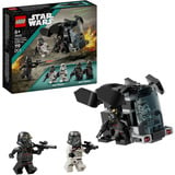 LEGO Star Wars 75412 Battle Pack Death Trooper e Night Trooper, Astronave Giocattolo, 4 Minifigure con Blaster, Idea Regalo6+, Giochi di costruzione Astronave Giocattolo, 4 Minifigure con Blaster, Idea Regalo6+, Set da costruzione, 6 anno/i, Plastica, 119 pz, 154 g
