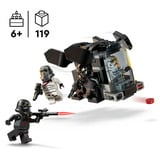 LEGO Star Wars 75412 Battle Pack Death Trooper e Night Trooper, Astronave Giocattolo, 4 Minifigure con Blaster, Idea Regalo6+, Giochi di costruzione Astronave Giocattolo, 4 Minifigure con Blaster, Idea Regalo6+, Set da costruzione, 6 anno/i, Plastica, 119 pz, 154 g