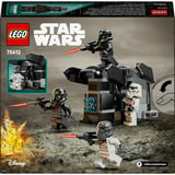 LEGO Star Wars 75412 Battle Pack Death Trooper e Night Trooper, Astronave Giocattolo, 4 Minifigure con Blaster, Idea Regalo6+, Giochi di costruzione Astronave Giocattolo, 4 Minifigure con Blaster, Idea Regalo6+, Set da costruzione, 6 anno/i, Plastica, 119 pz, 154 g