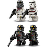 LEGO Star Wars 75412 Battle Pack Death Trooper e Night Trooper, Astronave Giocattolo, 4 Minifigure con Blaster, Idea Regalo 6+, Giochi di costruzione Astronave Giocattolo, 4 Minifigure con Blaster, Idea Regalo 6+, Set da costruzione, 6 anno/i, Plastica, 119 pz, 154 g