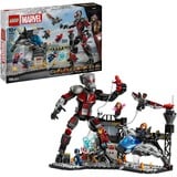 LEGO | Marvel 76314 Azione di Battaglia Captain America: Civil War, 8 Minifigure Avengers e Aereo Giocattolo Quinjet, Bambini 10+, Giochi di costruzione 8 Minifigure Avengers e Aereo Giocattolo Quinjet, Bambini 10+, Set da costruzione, 10 anno/i, Plastica, 736 pz, 980 g