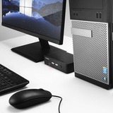 Lindy 39312 switch per keyboard-video-mouse (kvm) Nero, Switch KVM Nero, 7680 x 4320 Pixel, 4K Ultra HD, Nero