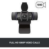 Logitech C920S HD Pro Webcam, Videochiamata Full HD 1080p/30fps, Audio Stereo ‎Chiaro, ‎Correzione Luce HD, Privacy Shutter, Per Skype, Zoom, FaceTime, Hangouts, ‎‎PC/Mac/Laptop/Tablet/XBox‎, Nero Nero, Videochiamata Full HD 1080p/30fps, Audio Stereo ‎Chiaro, ‎Correzione Luce HD, Privacy Shutter, Per Skype, Zoom, FaceTime, Hangouts, ‎‎PC/Mac/Laptop/Tablet/XBox‎, Nero, 1920 x 1080 Pixel, Full HD, 30 fps, 720p, 1080p, Copertura per la privacy, 78°