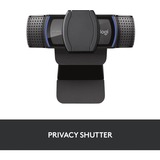 Logitech C920S HD Pro Webcam, Videochiamata Full HD 1080p/30fps, Audio Stereo ‎Chiaro, ‎Correzione Luce HD, Privacy Shutter, Per Skype, Zoom, FaceTime, Hangouts, ‎‎PC/Mac/Laptop/Tablet/XBox‎, Nero Nero, Videochiamata Full HD 1080p/30fps, Audio Stereo ‎Chiaro, ‎Correzione Luce HD, Privacy Shutter, Per Skype, Zoom, FaceTime, Hangouts, ‎‎PC/Mac/Laptop/Tablet/XBox‎, Nero, 1920 x 1080 Pixel, Full HD, 30 fps, 720p, 1080p, Copertura per la privacy, 78°