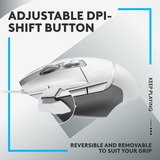 Logitech G502 X, Mouse da gioco bianco