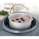 Medion LIFE Gelatiera MD 10169 Nero/in acciaio inox