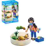 PLAYMOBIL My Life Terrario per tartarughe, Giochi di costruzione 