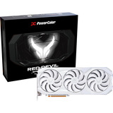 PowerColor Radeon RX 9070 XT Red Devil 16GB OC WHITE, Scheda grafica bianco
