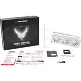PowerColor Radeon RX 9070 XT Red Devil 16GB OC WHITE, Scheda grafica bianco