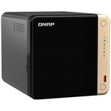 QNAP TS-464 NAS Tower Intel® Celeron® N5095 8 GB DDR4 0 TB QNAP QTS Nero Nero, NAS, Tower, Intel® Celeron®, N5095, 8 GB, DDR4
