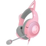 Razer Kraken Kitty V2, Cuffia da gioco fucsia