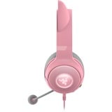 Razer Kraken Kitty V2, Cuffia da gioco fucsia