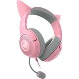 Razer Kraken Kitty V2, Cuffia da gioco fucsia