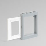 Room Copenhagen Cornice per foto LEGO grigio pietra grigio chiaro