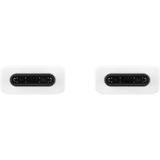 SAMSUNG Cavo da USB-C a USB-C bianco, 1 m, USB C, USB C, Bianco