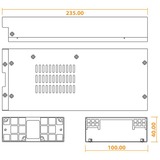 Seasonic SS-460H1U alimentatore per computer 460 W 1U Grigio grigio, 460 W, 100 - 240 V, 50 - 60 Hz, 100 A, +12V,+3.3V,+5V,+5Vsb,-12V, Attivo, Bulk