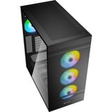 Sharkoon Rebel C50 RGB, Chassis Tower Nero