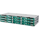 SilverStone SST-RM61-312, Enclosure per rack Nero