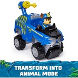 Spin Master PAW Patrol Jungle Pups, Veicolo Tigre di Chase, veicolo giocattolo con personaggio Chase da collezione, giocattoli per bambini e bambine dai 3 anni in su,  veicolo da gioco PAW Patrol Jungle Pups, Veicolo Tigre di Chase, veicolo giocattolo con personaggio Chase da collezione, giocattoli per bambini e bambine dai 3 anni in su, Automobile della polizia, PAW Patrol, 3 anno/i, Plastica, Nero, Blu