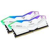 Team Group DELTA RGB DDR5 memoria 32 GB 2 x 16 GB 6000 MHz Data Integrity Check (verifica integrità dati) bianco, 32 GB, 2 x 16 GB, DDR5, 6000 MHz, 288-pin DIMM