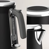 Tefal Acciaio inossidabile, Bollitore Nero/in acciaio inox