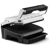 Tefal OptiGrill Elite GC750D Griglia di contatto, Come contattare con grill accaio/Nero, Nero, Acciaio inossidabile, Quadrato, Touch, 300 x 200 mm, Termoplastica, 2000 W